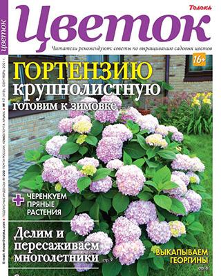 Журнал Цветок №17 за сентябрь 2021 год