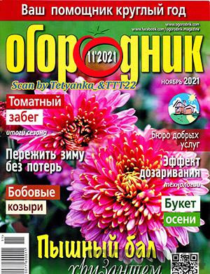 Журнал Огородник выпуск №11 за ноябрь 2021 год