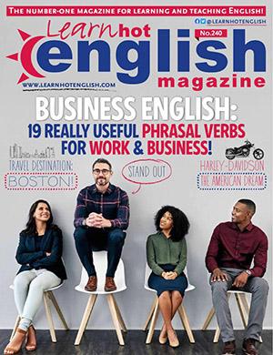 Журнал Learn Hot English Magazine выпуск №40 за 2022 год