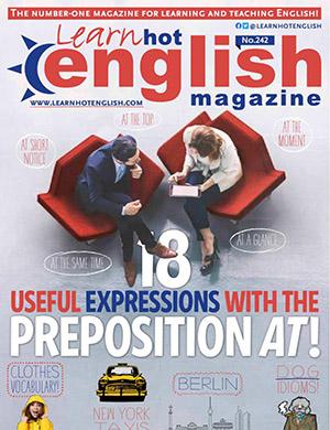 Журнал Learn Hot English Magazine выпуск №242 за 2022 год