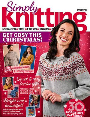 Журнал Simply Knitting выпуск №231 за 2022 год