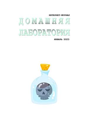 Журнал Домашняя лаборатория выпуск №1 за январь 2023 год