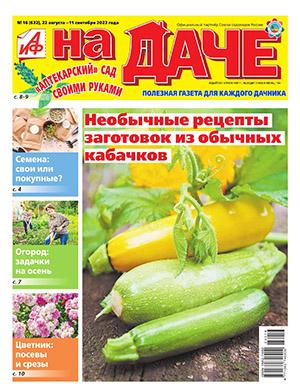 Журнал АиФ На даче выпуск №16 за август-сентябрь 2023 год