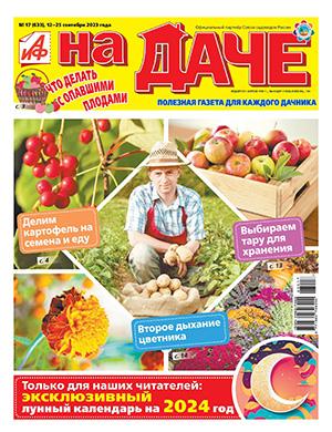 Журнал АиФ На даче выпуск №17 за сентябрь 2023 год
