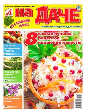 Журнал АиФ На даче выпуск №18 за сентябрь-октябрь 2023 год