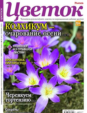 Журнал Цветок выпуск №17 за сентябрь 2023 год