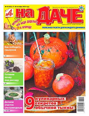 Журнал АиФ На даче выпуск №19 за октябрь 2023 год