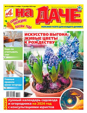 Журнал АиФ На даче выпуск №21-22 за ноябрь-декабрь 2023 год