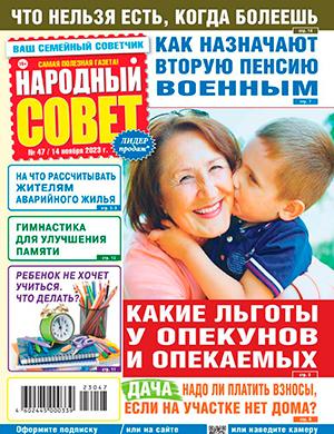 Журнал Народный совет выпуск №47 за ноябрь 2023 год