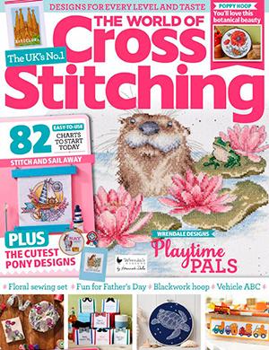 Журнал The World of Cross Stitching выпуск №346 за 2024 год