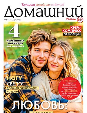 Журнал Домашний выпуск №9 за май 2025 год
