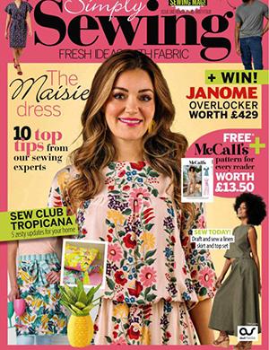 Журнал Simply Sewing выпуск №134 за 2025 год