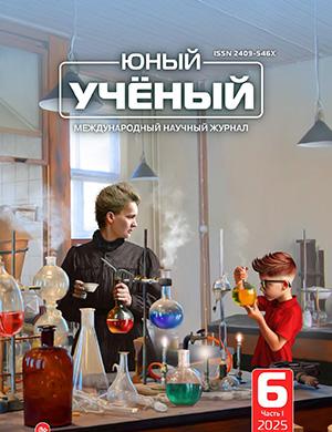 Журнал Юный ученый выпуск №6 (91) за 2025 год