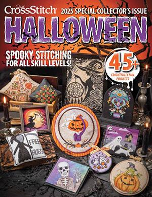 Журнал Just CrossStitch выпуск № за Halloween 2025 год