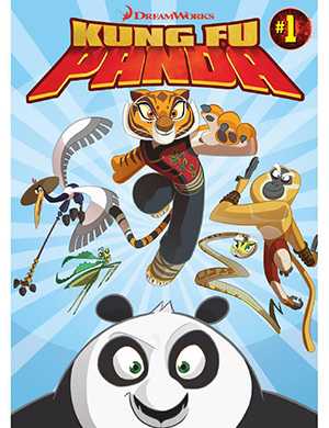 Журнал Kung Fu Panda выпуск №1 за (Кунг-Фу панда) 2015 год
