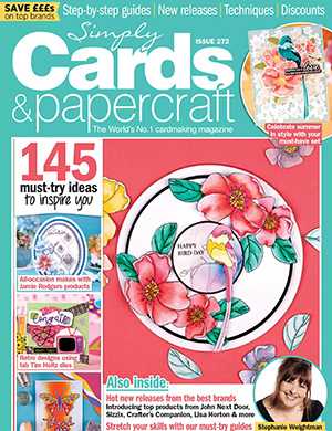 Журнал Simply Cards and Papercraft выпуск №272 за 2025 год
