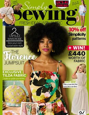 Журнал Simply Sewing выпуск №136 за 2025 год